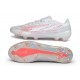 Botas de fútbol adidas F50 Hyperfast EVO FG Blanco Rosa