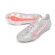 Botas de fútbol adidas F50 Hyperfast EVO FG Blanco Rosa