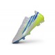 Botas de fútbol adidas F50 Hyperfast EVO FG Blanco Azul Amarillo