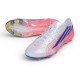 Botas de fútbol adidas F50 Hyperfast EVO FG Ftwr Blanco Morado Solar Turbo