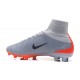 Nike Mercurial Superfly 5 FG ACC Tacos de Futbol - Gris Negro