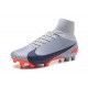 Nike Mercurial Superfly 5 FG ACC Tacos de Futbol - Gris Negro