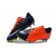 Botas de fútbol de hombre Nike Hypervenom Phantom FG Naranja Azul