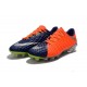 Botas de fútbol de hombre Nike Hypervenom Phantom FG Naranja Azul