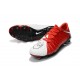 Botas de fútbol de hombre Nike Hypervenom Phantom FG Rojo Blanco