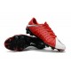 Botas de fútbol de hombre Nike Hypervenom Phantom FG Rojo Blanco