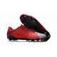 Botas de fútbol de hombre Nike Hypervenom Phantom FG Rojo Gris