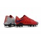 Botas de fútbol de hombre Nike Hypervenom Phantom FG Rojo Gris