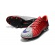 Botas de fútbol de hombre Nike Hypervenom Phantom FG Rojo Gris