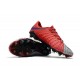 Botas de fútbol de hombre Nike Hypervenom Phantom FG Rojo Gris