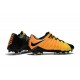 Botas de fútbol de hombre Nike Hypervenom Phantom FG Negro Amarillo