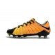 Botas de fútbol de hombre Nike Hypervenom Phantom FG Negro Amarillo