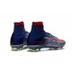 Nike Hombre Mercurial Superfly 5 FG - Botas de Futbol Azul Rojo