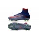 Nike Hombre Mercurial Superfly 5 FG - Botas de Futbol Azul Rojo