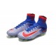 Nike Hombre Mercurial Superfly 5 FG - Botas de Futbol Azul Rojo