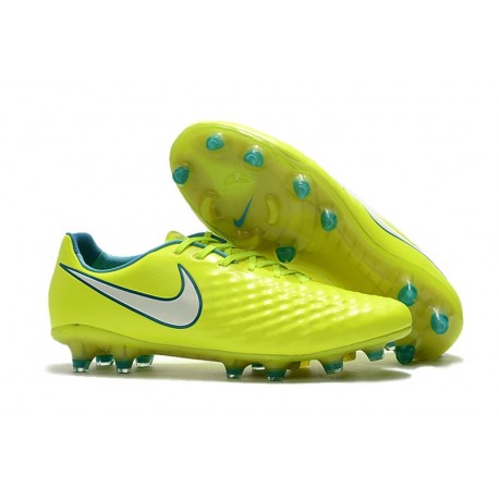 Bota de Fútbol Nike Magista Opus II FG - Amarillo Blanco