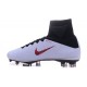Nike Hombre Mercurial Superfly 5 FG - Botas de Futbol Blanco Rojo