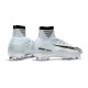 Nike Mercurial Superfly 5 FG ACC Tacos de Futbol - Ronaldo CR7 Blanco