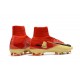 Nike Mercurial Superfly 5 FG ACC Tacos de Futbol - Rojo Amarillo
