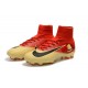 Nike Mercurial Superfly 5 FG ACC Tacos de Futbol - Rojo Amarillo