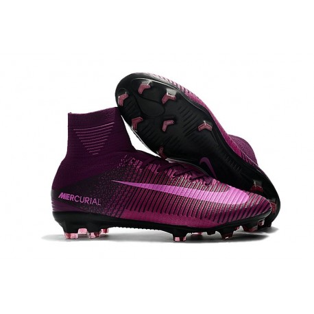 Nike Mercurial Superfly 5 FG ACC Tacos de Futbol - Violeta
