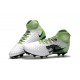 Nuevas 2017 Zapatos de Futbol Nike Magista Obra II FG - Blanco Negro Verde