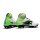 Nuevas 2017 Zapatos de Futbol Nike Magista Obra II FG - Blanco Negro Verde