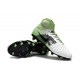 Nuevas 2017 Zapatos de Futbol Nike Magista Obra II FG - Blanco Negro Verde