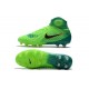 Nuevas 2017 Zapatos de Futbol Nike Magista Obra II FG - Verde Negro