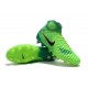 Nuevas 2017 Zapatos de Futbol Nike Magista Obra II FG - Verde Negro