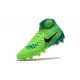 Nuevas 2017 Zapatos de Futbol Nike Magista Obra II FG - Verde Negro