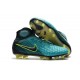 Nuevas 2017 Zapatos de Futbol Nike Magista Obra II FG - Azul Negro