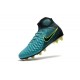 Nuevas 2017 Zapatos de Futbol Nike Magista Obra II FG - Azul Negro