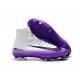 Nike Mercurial Superfly 5 FG ACC Tacos de Futbol - Blanco Viola