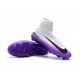 Nike Mercurial Superfly 5 FG ACC Tacos de Futbol - Blanco Viola