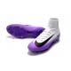 Nike Mercurial Superfly 5 FG ACC Tacos de Futbol - Blanco Viola