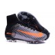 Botas de Fútbol Nike Mercurial Superfly V FG Blanco Negro Naranja