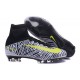 Nike Hombre Mercurial Superfly 5 FG - Botas de Futbol Negro Blanco Verde