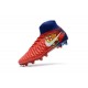 Nuevas 2017 Zapatos de Futbol Nike Magista Obra II FG - Barcelona Rojo