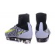 Nike Hombre Mercurial Superfly 5 FG - Botas de Futbol Negro Blanco Verde