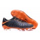 Botas de fútbol de hombre Nike Hypervenom Phantom FG Negro Naranja