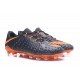 Botas de fútbol de hombre Nike Hypervenom Phantom FG Negro Naranja