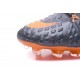 Botas de fútbol de hombre Nike Hypervenom Phantom FG Negro Naranja