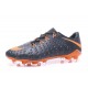 Botas de fútbol de hombre Nike Hypervenom Phantom FG Negro Naranja
