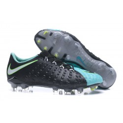 Nike Hypervenom Phantom 3 FG Zapatos de Futbol - Negro Azul