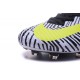 Nike Hombre Mercurial Superfly 5 FG - Botas de Futbol Negro Blanco Verde