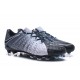 Nike Hypervenom Phantom 3 FG Zapatos de Futbol - Gris Negro