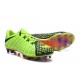 Nike Hypervenom Phantom 3 FG Zapatos de Futbol - Verde Negro