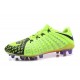 Nike Hypervenom Phantom 3 FG Zapatos de Futbol - Verde Negro