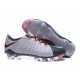 Nike Hypervenom Phantom 3 FG Zapatos de Futbol - Gris Negro Rosa